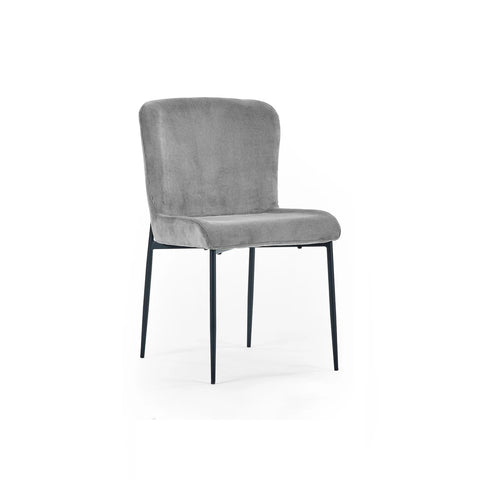 Leo Velvet Dining Chairs – Set of 4 - Pendle Village Furniture