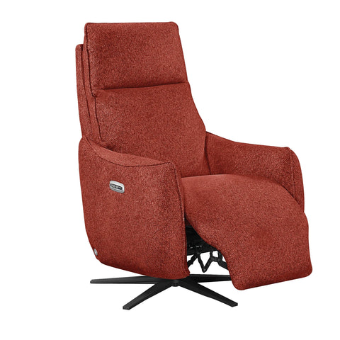 Libra Ruby Fabric Power Swivel Recliner Chair - Pendle Village Furniture