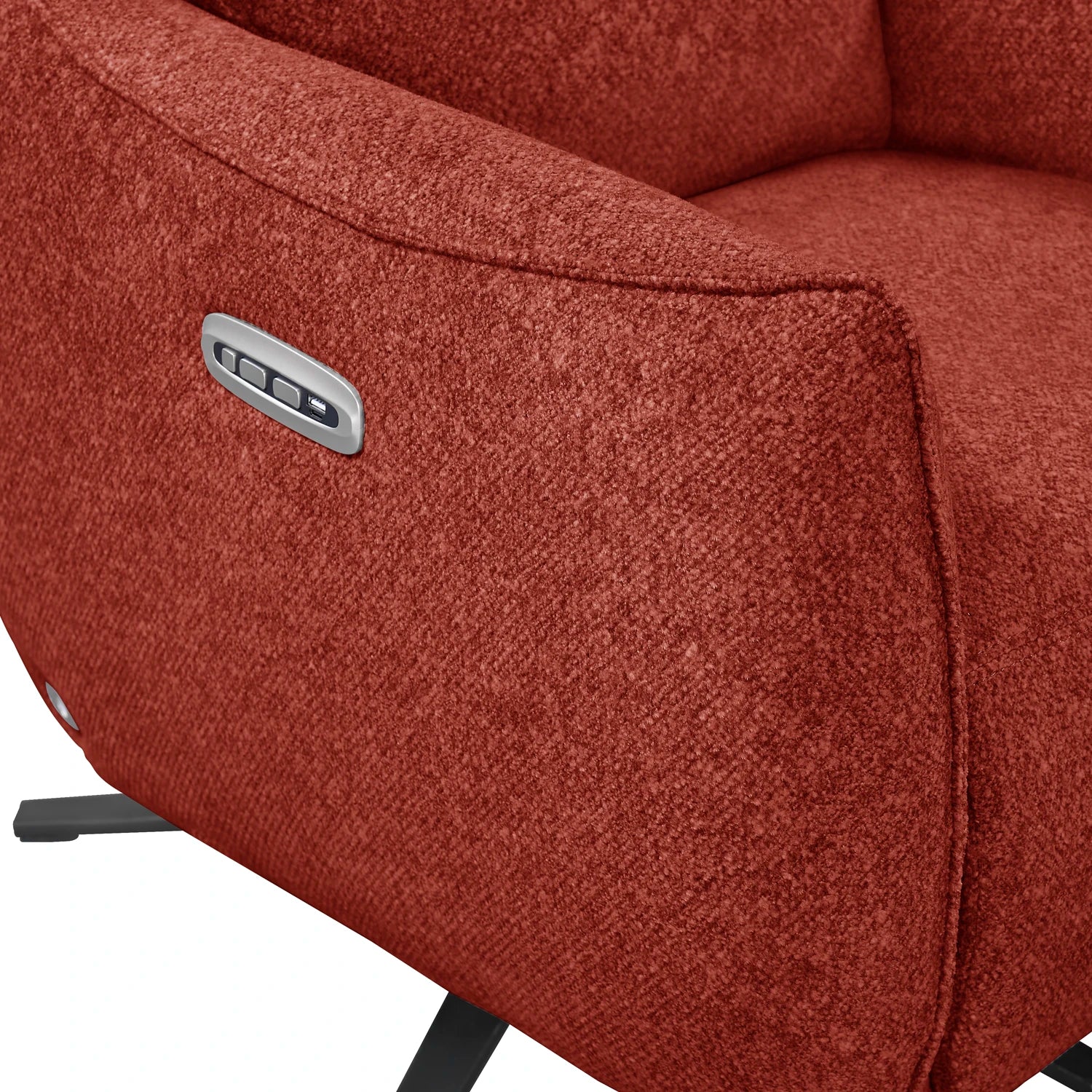 Libra Ruby Fabric Power Swivel Recliner Chair - Pendle Village Furniture