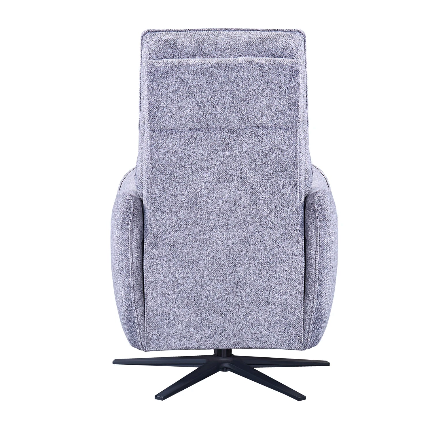 Libra Grey Fabric Power Swivel Recliner Chair - Pendle Village Furniture
