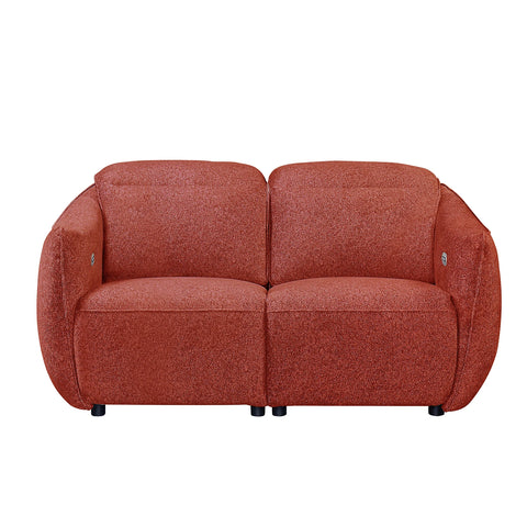 Libra Ruby Fabric Power Recliner 2 Seater Sofa with Adjustable Headrests - Pendle Village Furniture