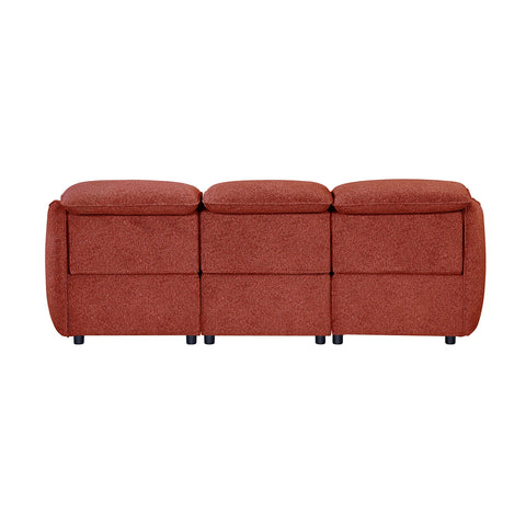 Libra Ruby Fabric Power Recliner 3 Seater Sofa with Adjustable Headrests - Pendle Village Furniture