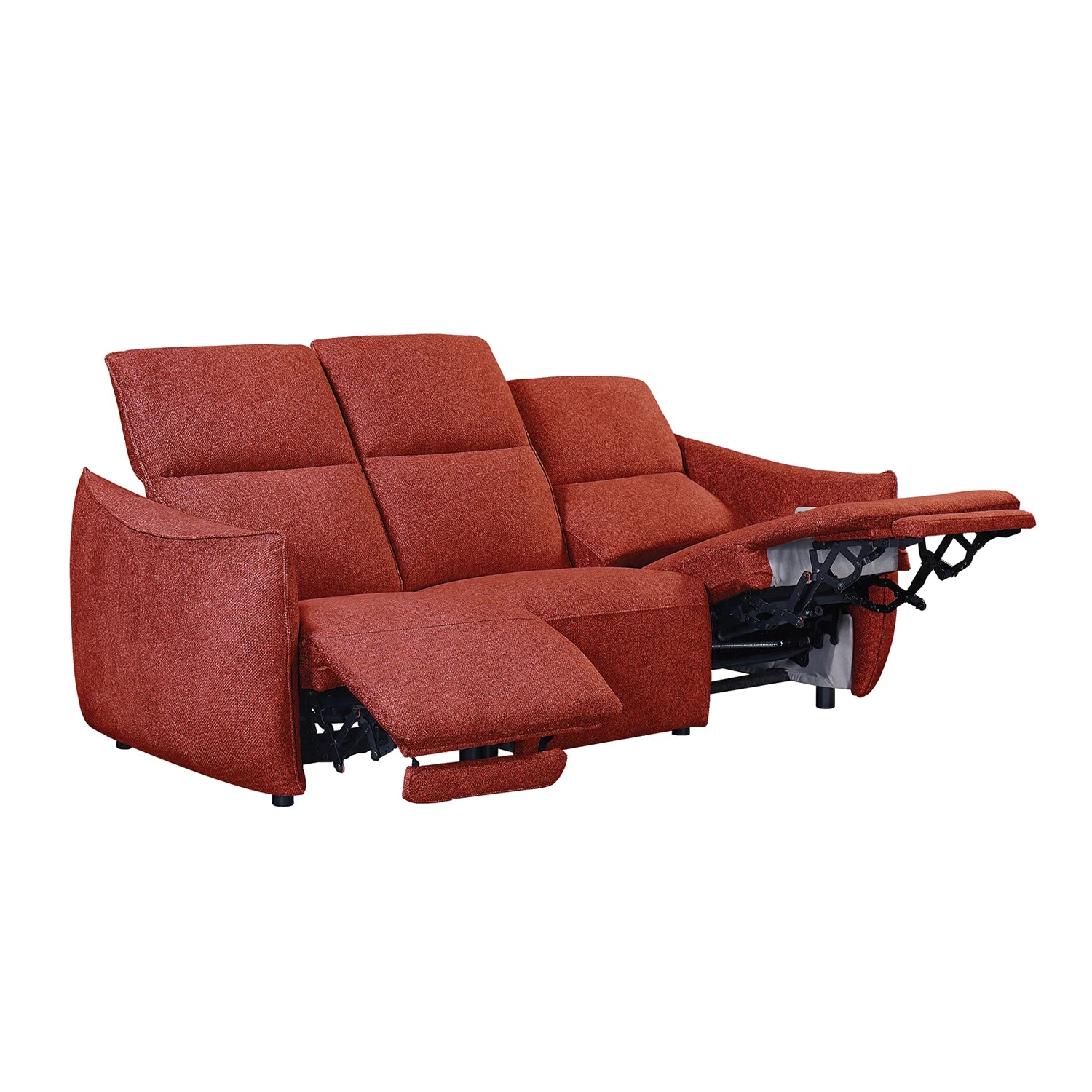 Libra Ruby Fabric Power Recliner 3 Seater Sofa with Adjustable Headrests - Pendle Village Furniture