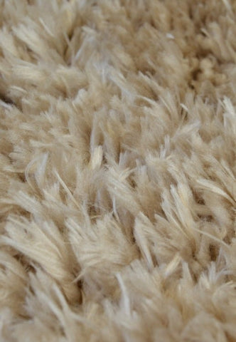 Plush neutral rug designed for comfort and simplicity.