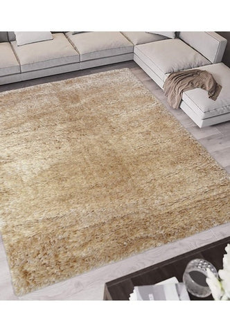 Cozy area rug with soft texture and inviting feel.