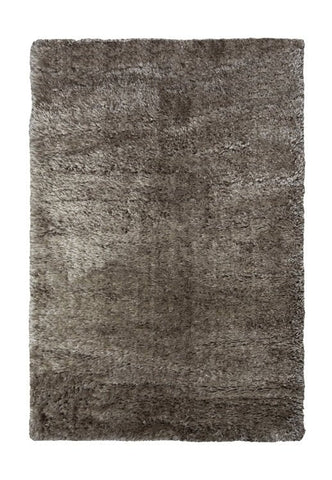 Elegant grey rug adding balance and depth to living space.