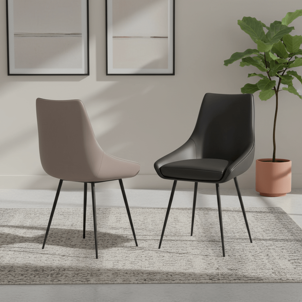 Landan PU Leather Dining Chair - Set of 4
