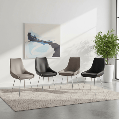 Landan PU Leather Dining Chair - Set of 4