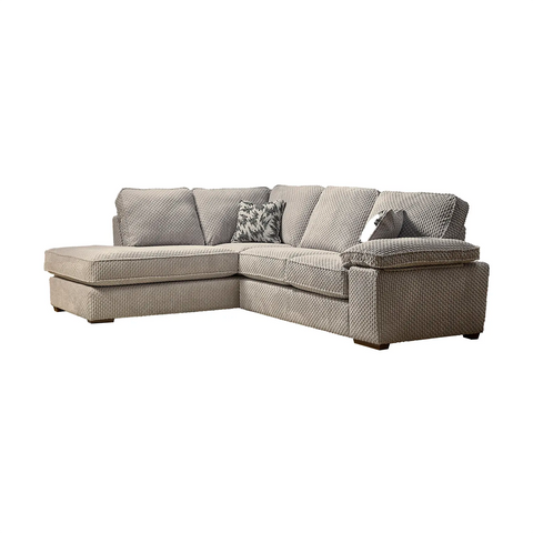 Laura Chaise Corner Fabric Sofa, Left Hand Facing Chaise