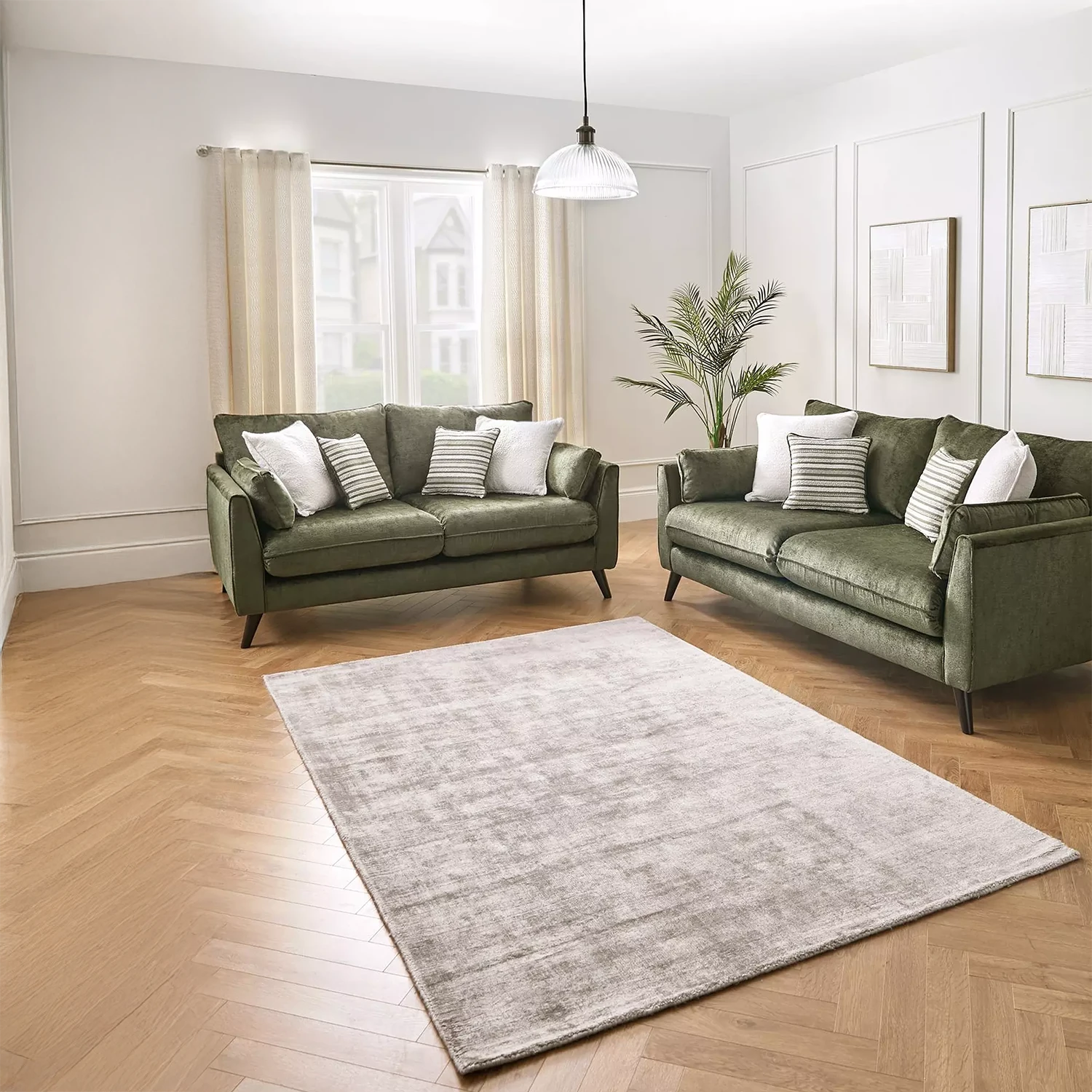 Kensington Padua Fabric Sofa Collection, 3 Seater and 2 Seater