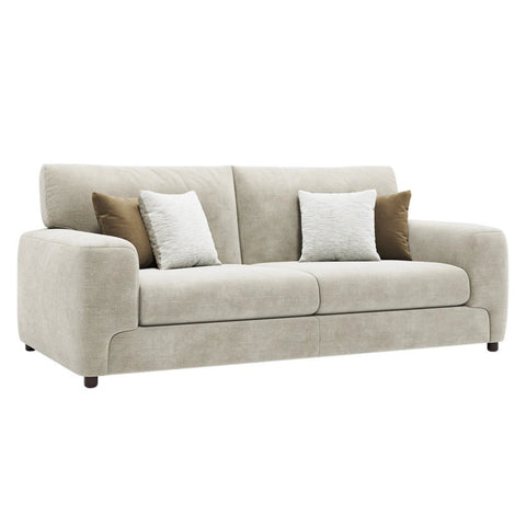 Elegant Sergio Astoria 2 seater sofa front view.