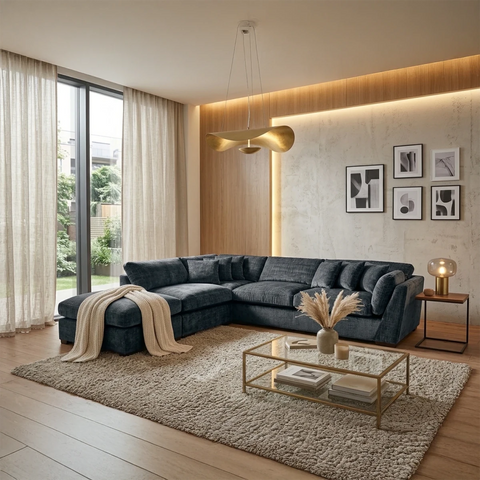 Linzy Kairo Fabric Sofa Collection