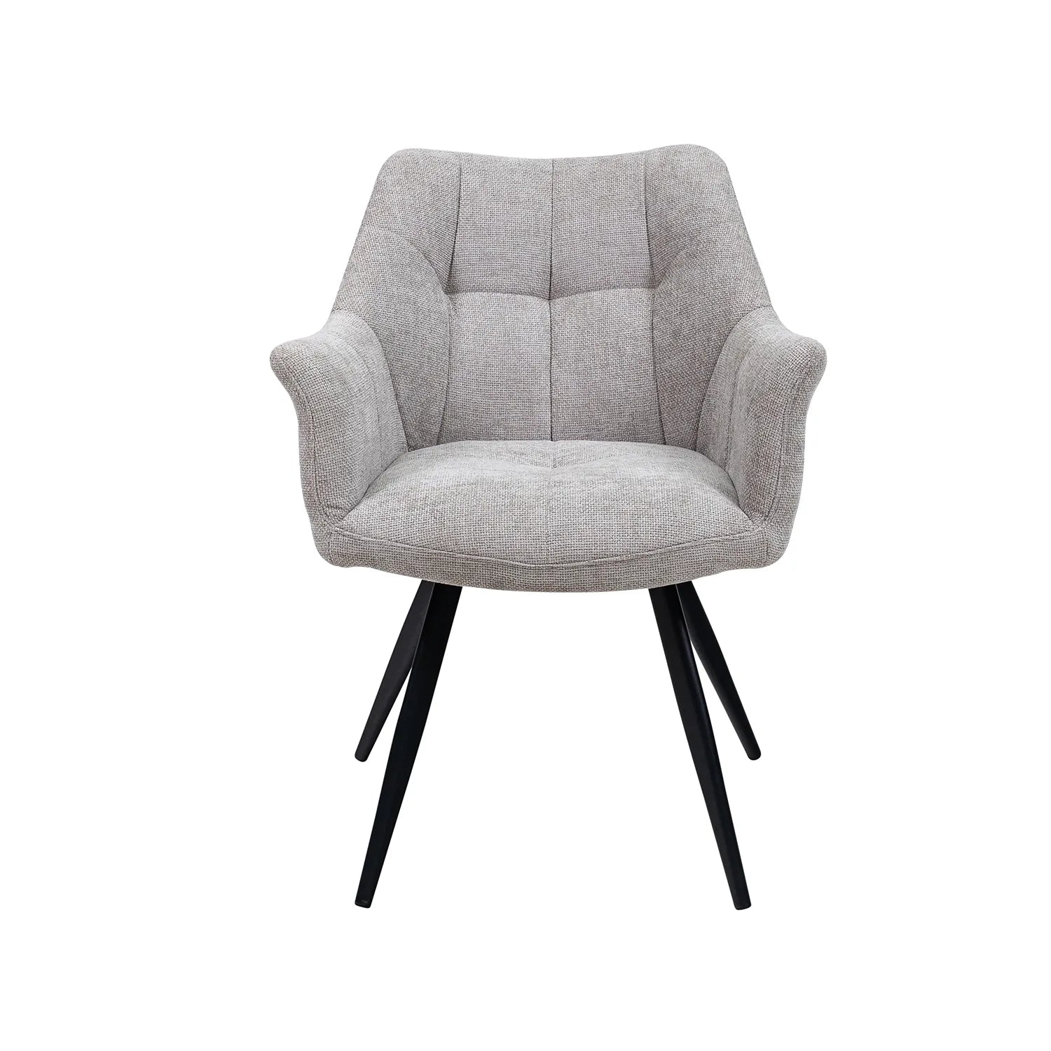 Ludlow Textured Fabric Dining Armchair - Pendle Village Furniture