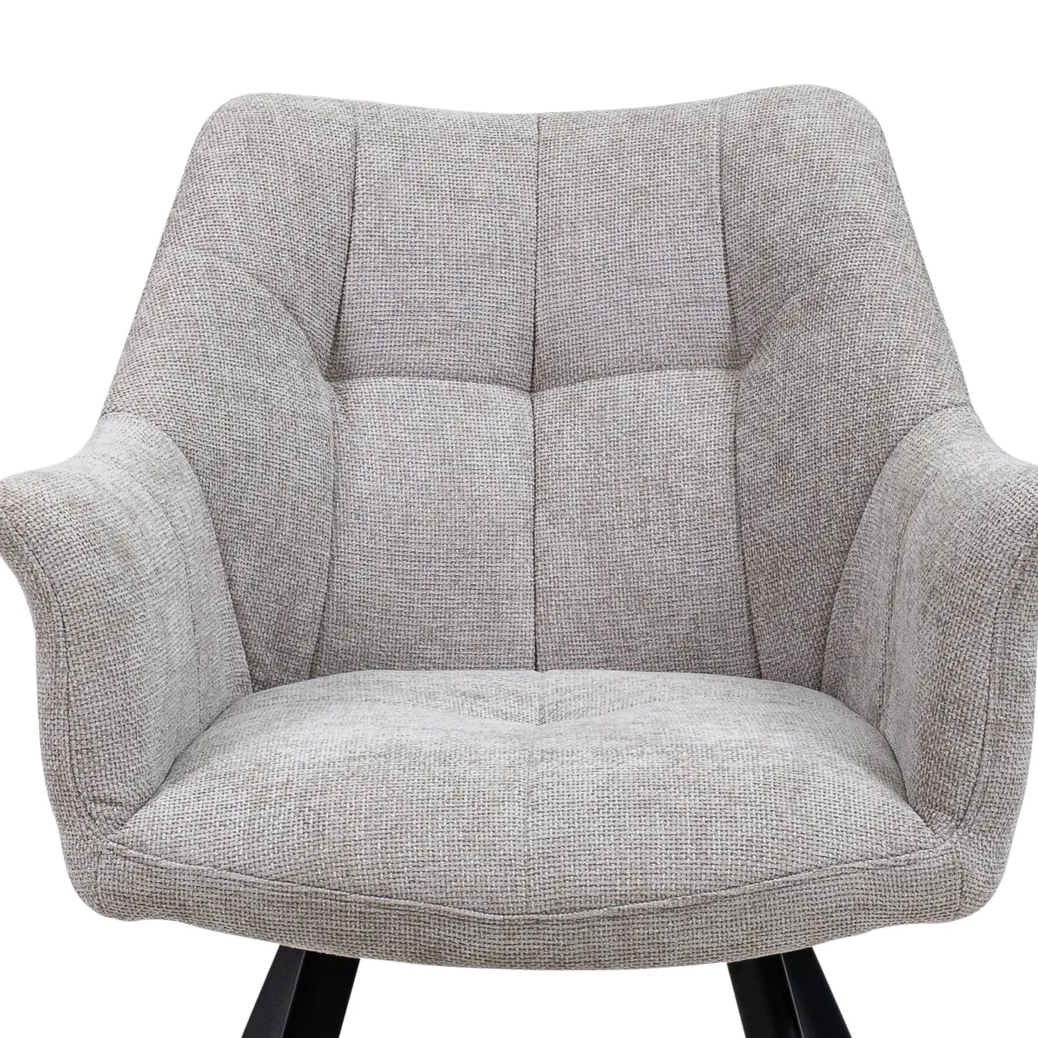 Ludlow Textured Fabric Dining Armchair - Pendle Village Furniture