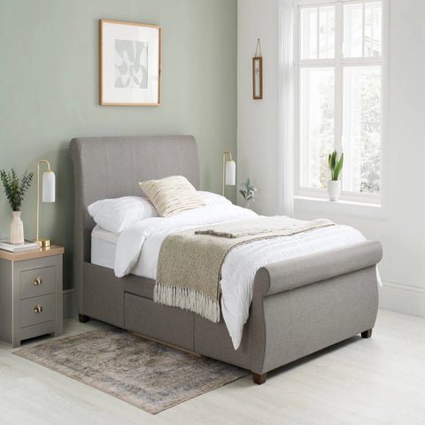 Premium fabric finish with soft touch and modern look.