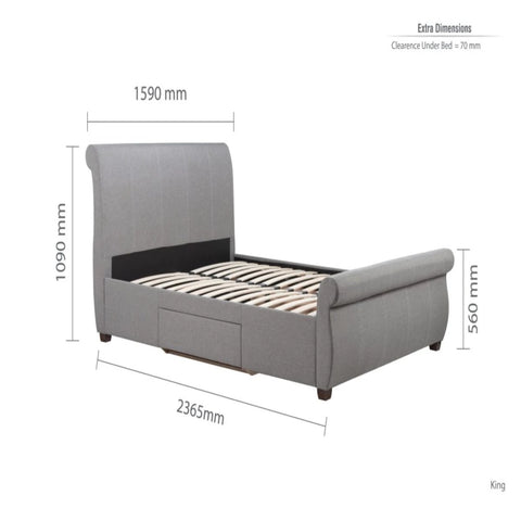 Lunelle Luxe King Bed