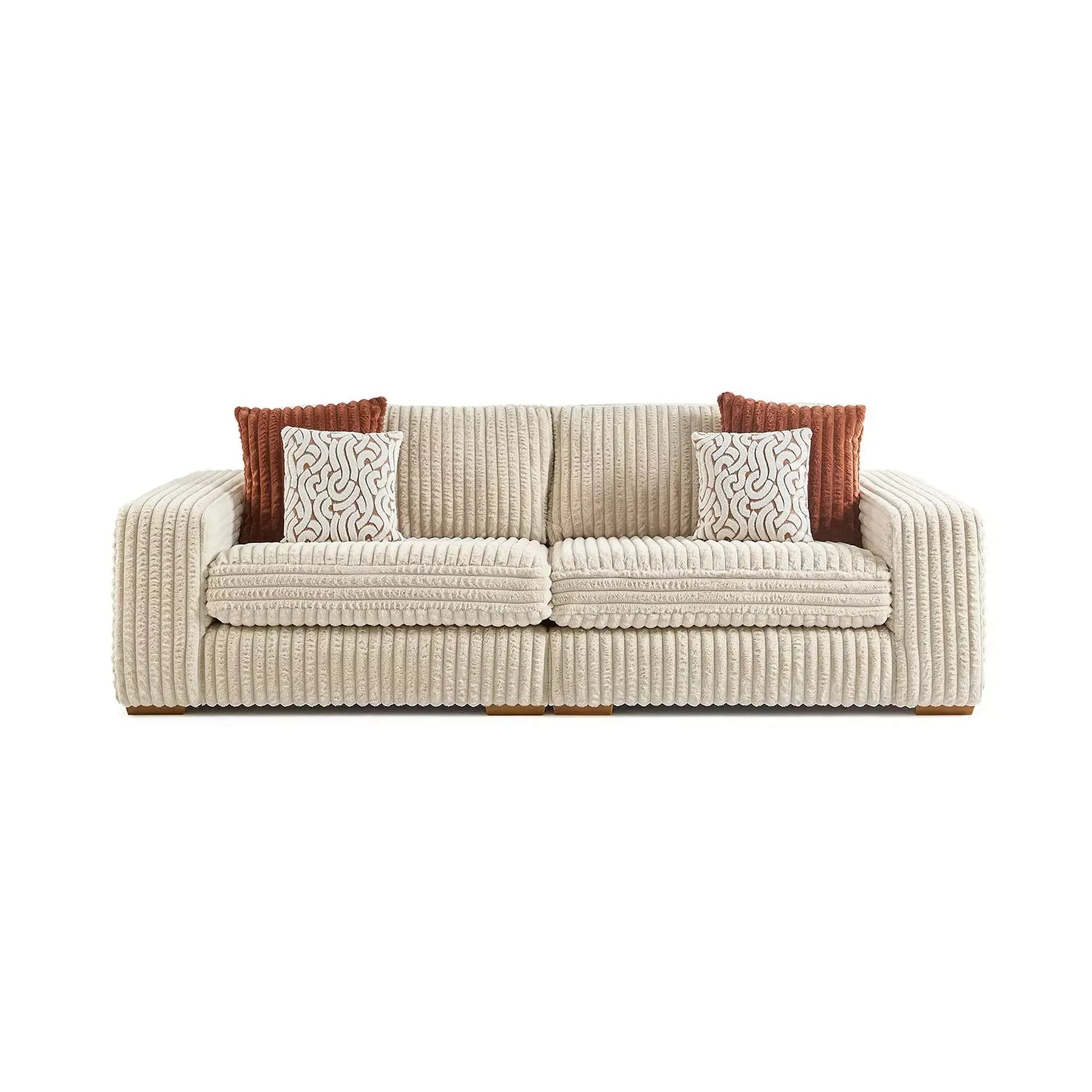 Luton Cosy 4 Seater Fabric Sofa - Pendle Village Furniture