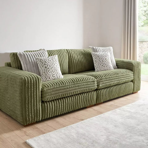 Luton Cosy 4 Seater Fabric Sofa - Pendle Village Furniture