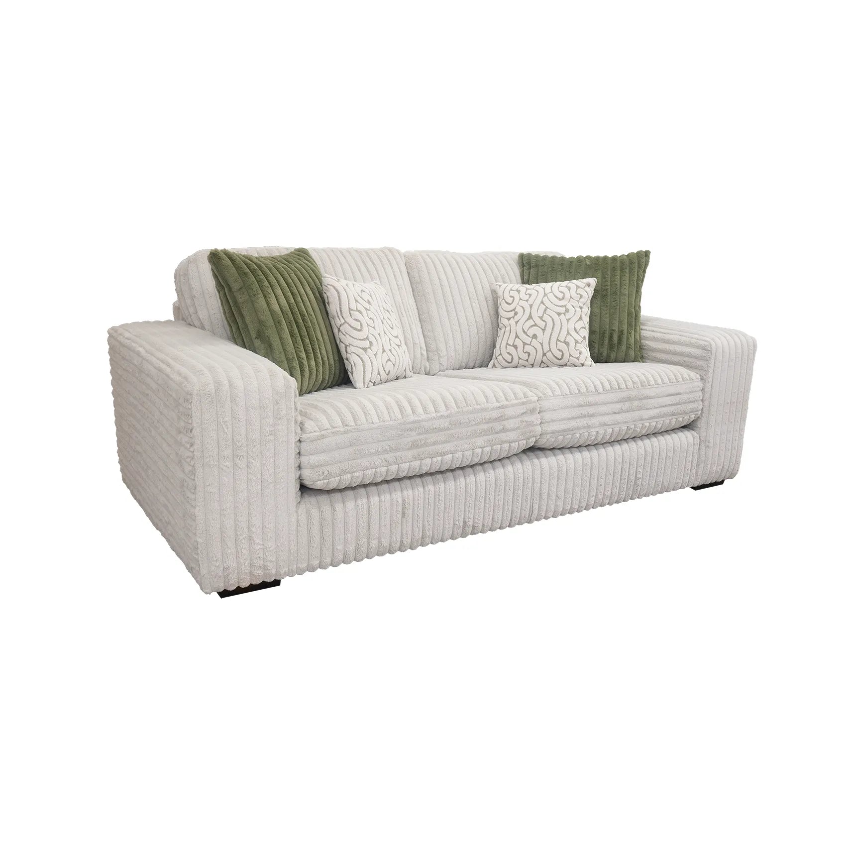 Luton Cosy 3 Seater Fabric Sofa