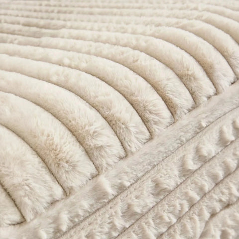 Luxury soft-touch sofa fabric.