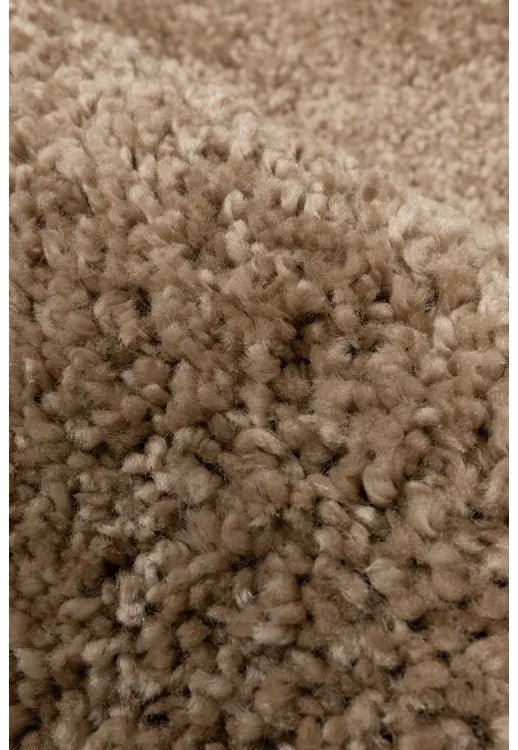 Natural rug texture detail with thick plush strands.