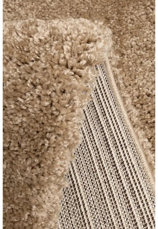 Close-up of soft shaggy fibers with dense natural texture.