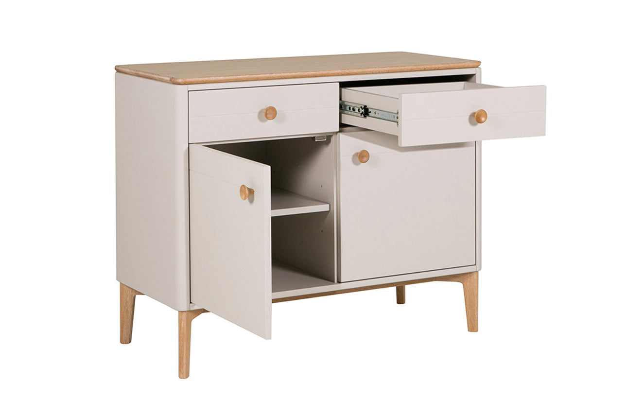 Skye Narrow Sideboard, also available in 144cm width. Matching furniture available - Sideboard drawer Image