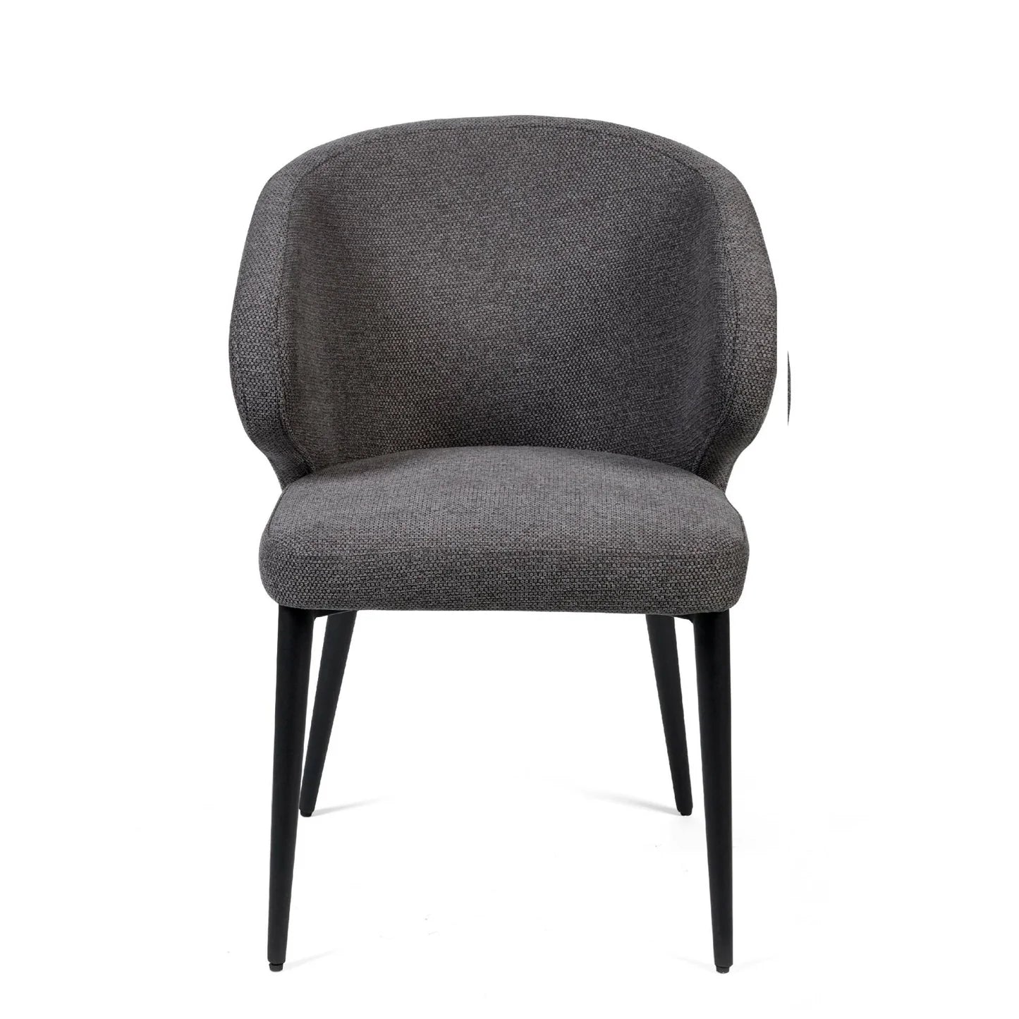 Minerva Grey Fabric Dining Chairs – Set of 4 - Pendle Village Furniture