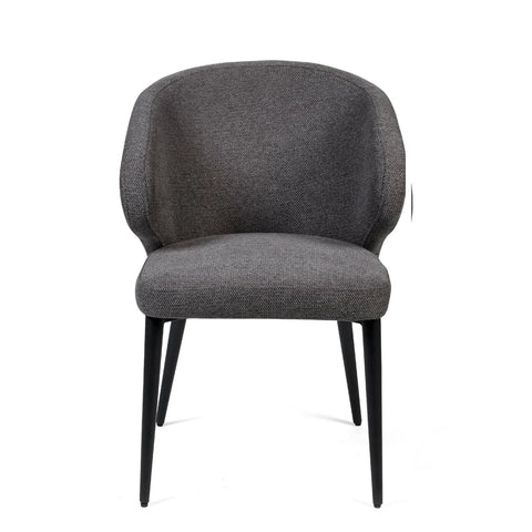 Minerva Grey Fabric Dining Chairs – Set of 4 - Pendle Village Furniture
