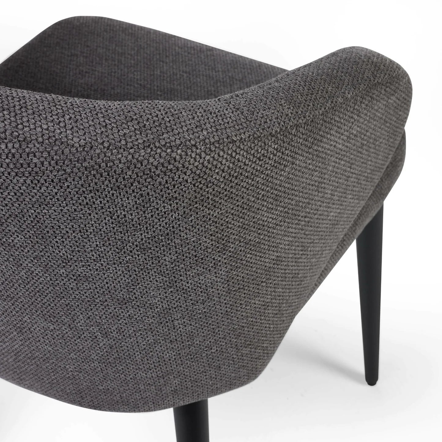 Minerva Grey Fabric Dining Chairs – Set of 4 - Pendle Village Furniture