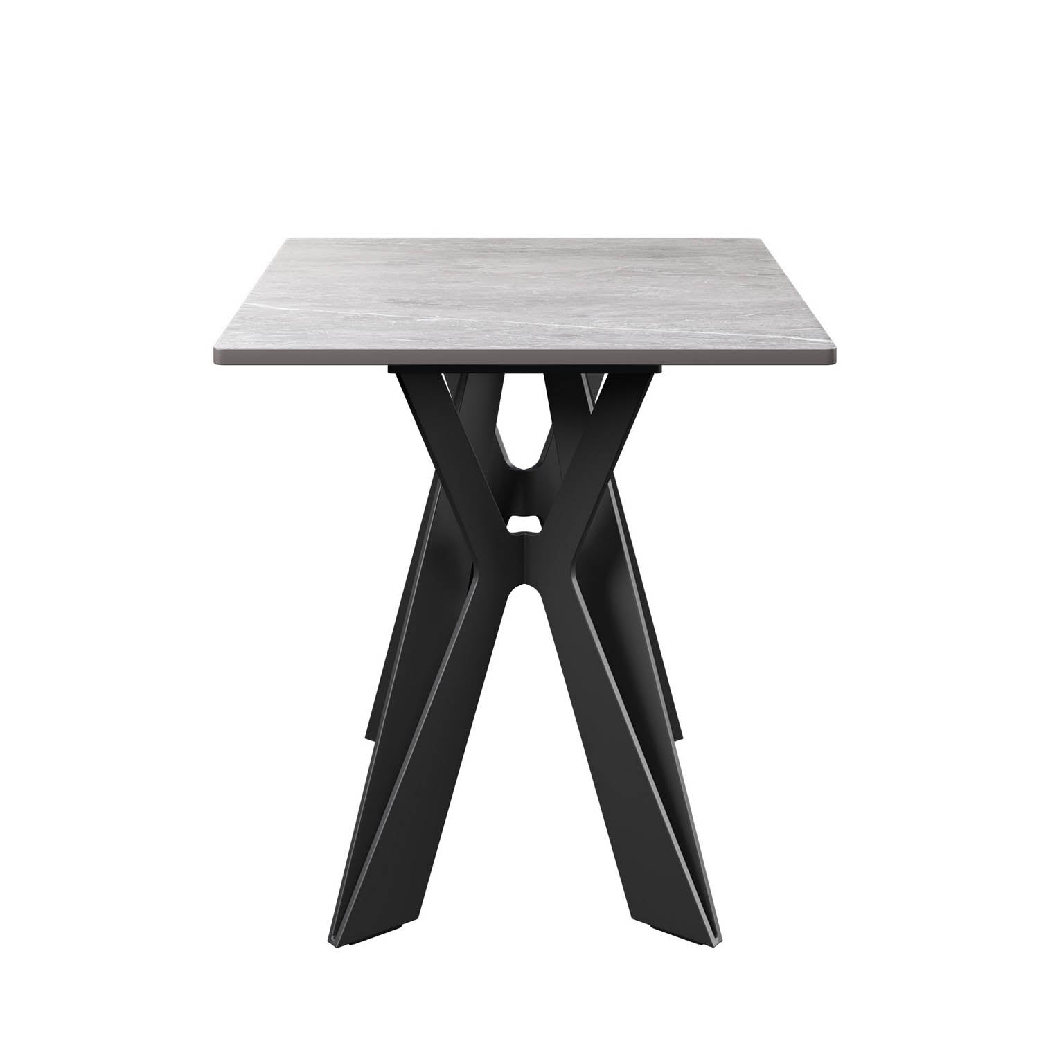 Murano Grey Ceramic Side Table - Pendle Village Furniture