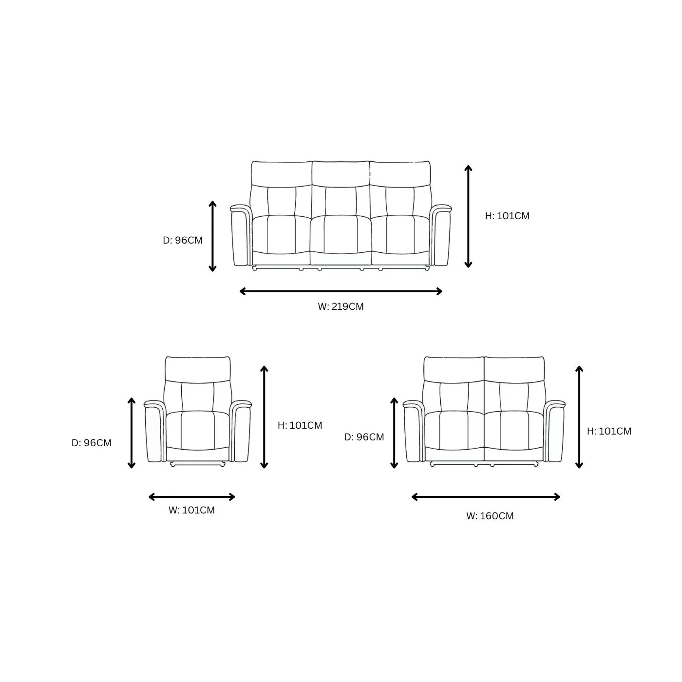 Madrid Sofa Collection