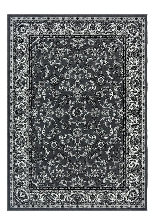 Traditional style rug adding depth and elegance.
