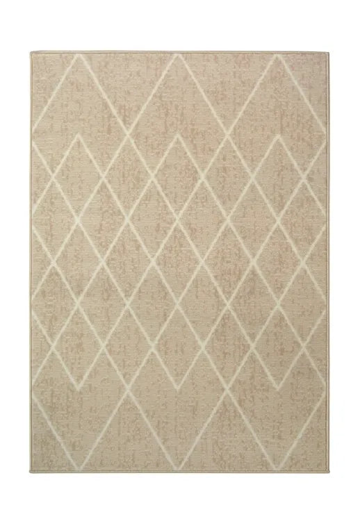Stylish Berber rug with long lasting and easy clean material.