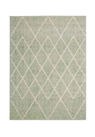 Contemporary rug with bold Berber style detailing.