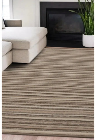 Modern natural rug adding warmth and texture to interiors.