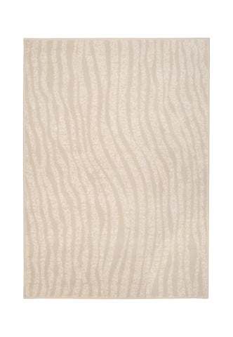 Modern rug with subtle wave inspired texture.