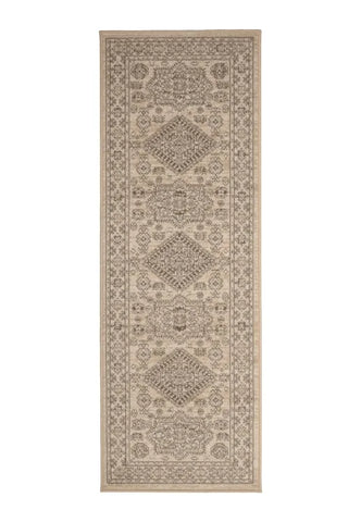 Stylish runner rug for hallways and narrow spaces.