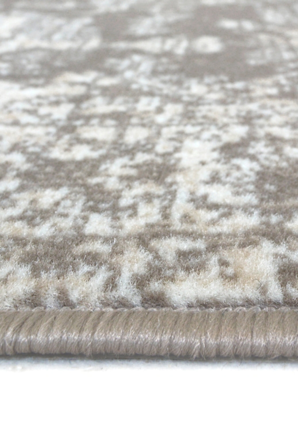 Vintage inspired rug with soft neutral palette.