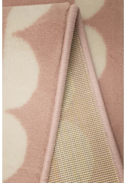 Contemporary runner rug adding warmth and texture.
