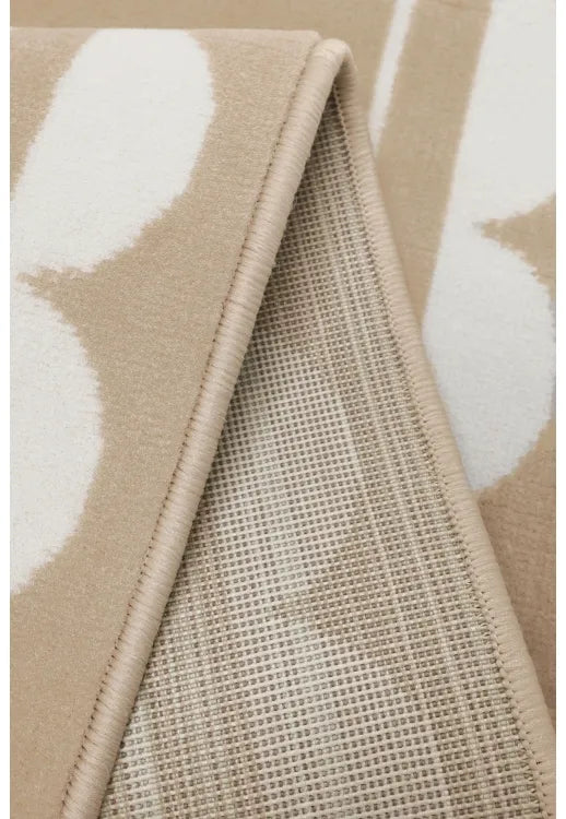 Contemporary runner rug adding texture and elegance.