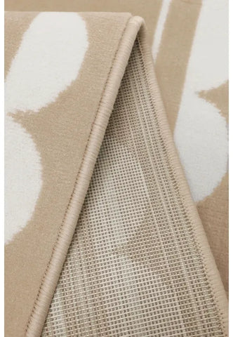 Contemporary runner rug adding texture and elegance.