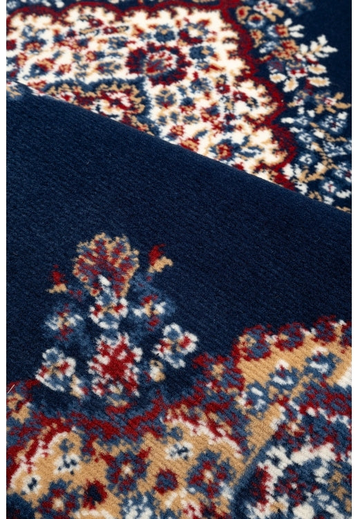 Traditional runner rug for corridors and entryways.
