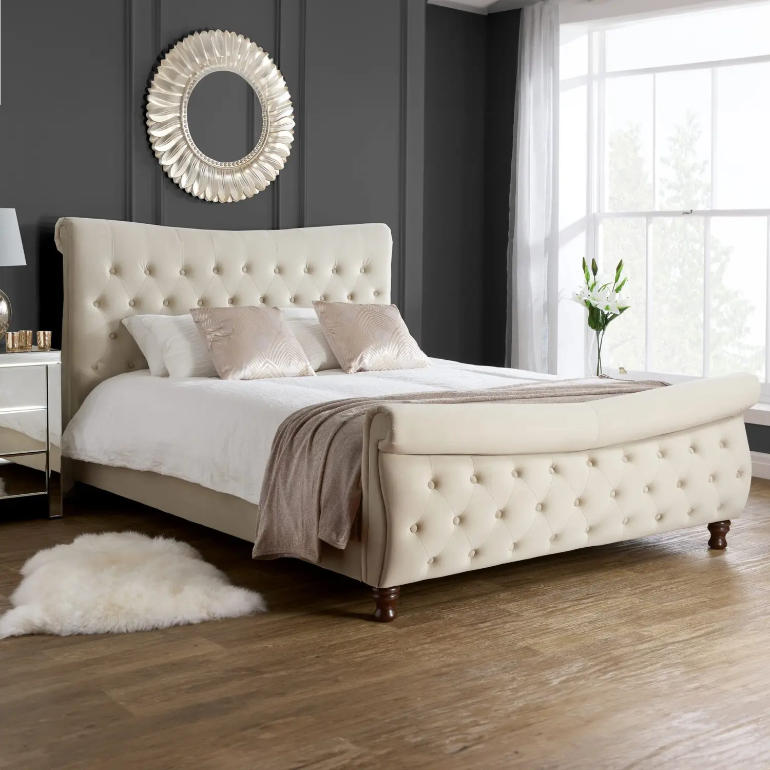 King bed
