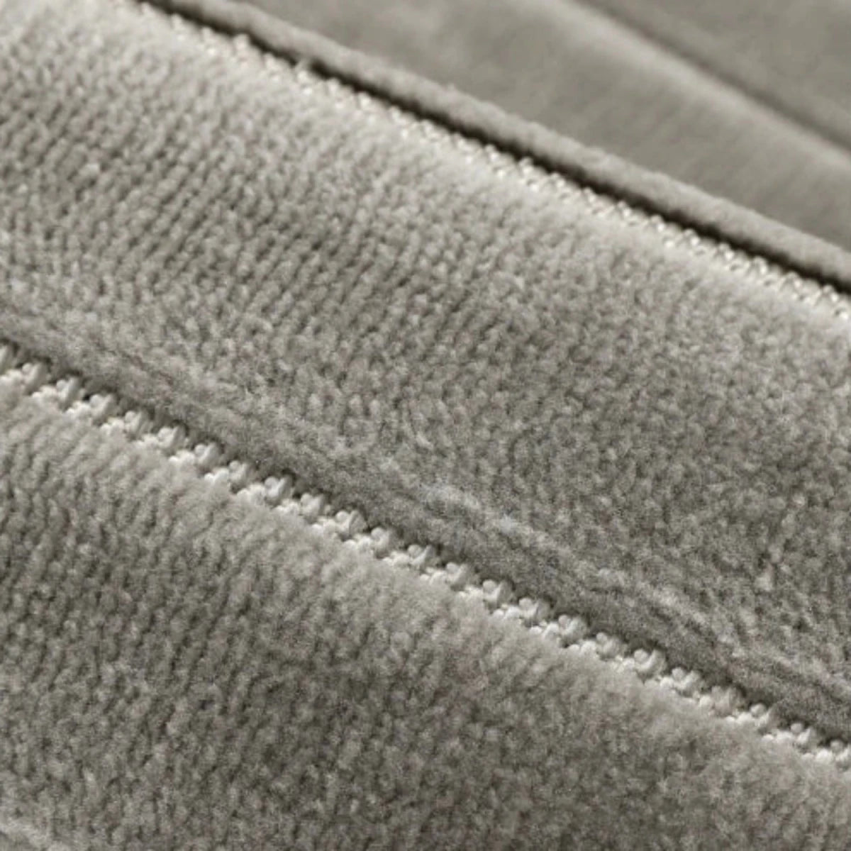 Machine woven rug with durable and easy care fabric.