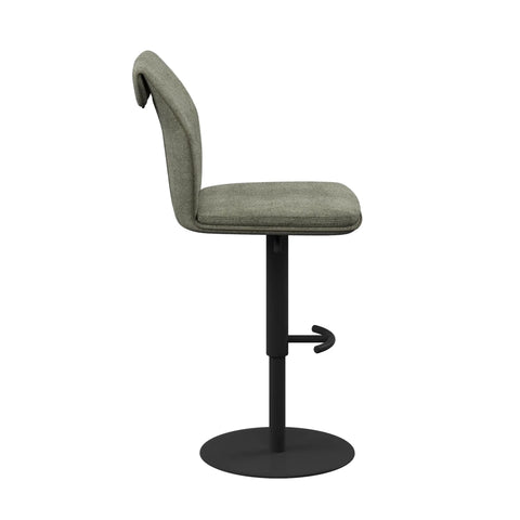 Marcela Fabric Adjustable Bar Stools – Set of 2