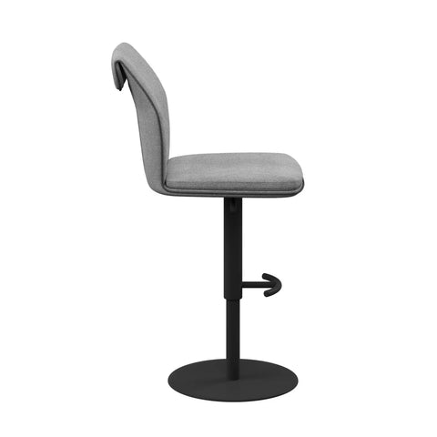 Marcela Fabric Adjustable Bar Stools – Set of 2