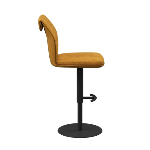 Marcela Fabric Adjustable Bar Stools – Set of 2