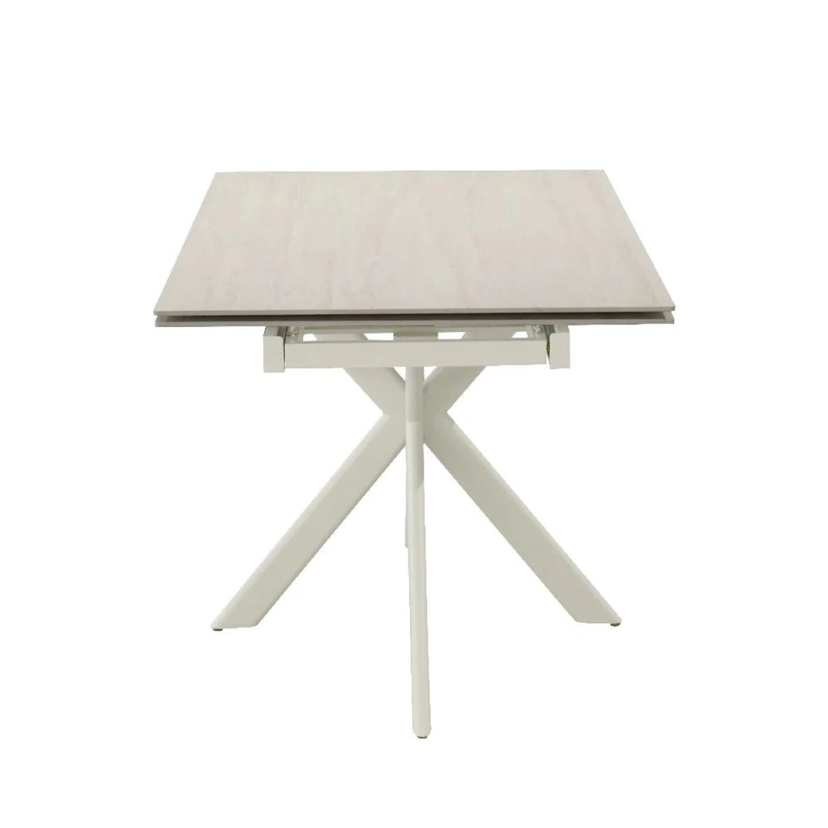 Compact extending dining table 120 to 180cm