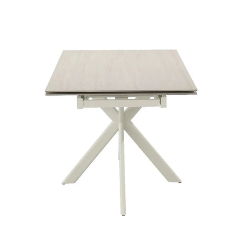 Compact extending dining table 120 to 180cm